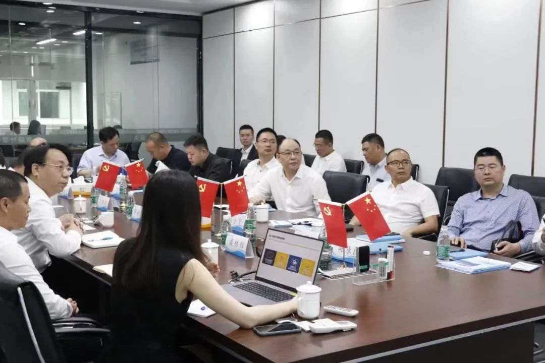 臺州市路橋區(qū)牟傲野區(qū)長率隊到長隆科技考察指導(dǎo)!